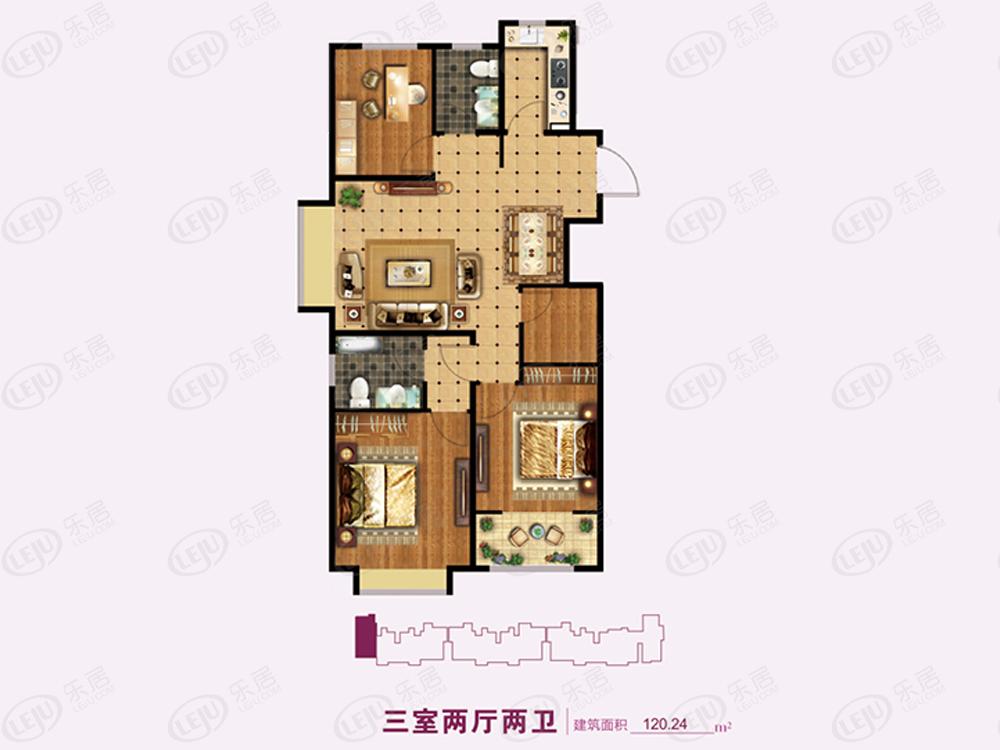 望族公馆c户型图