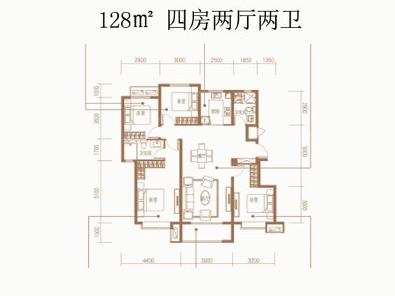 隆基泰和紫金府户型图