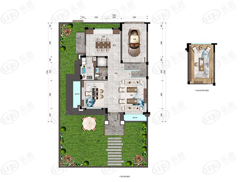 建业·君邻大院c户型户型图