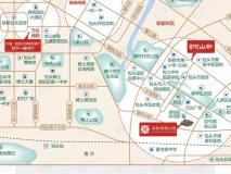 中海铂宫墅位置交通图