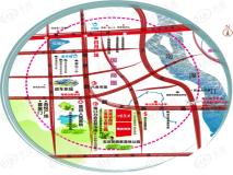 庆豪·万景峯位置交通图