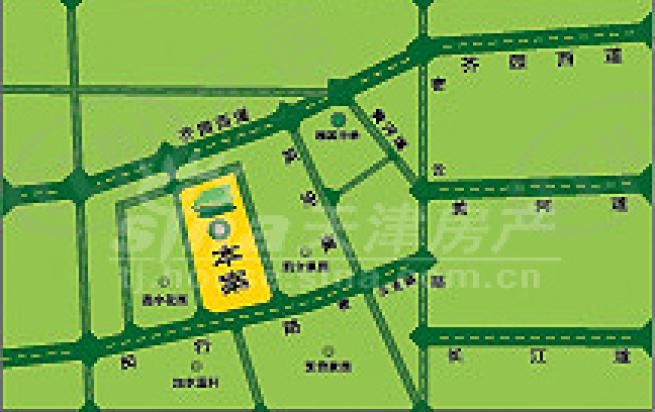 凯立江东花园位置交通图