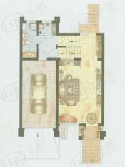 开元碧水湾房型: 双联别墅;  面积段: 221 －226 平方米;
户型图