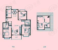 共富二村一期房型: 复式;  面积段: 109 －179 平方米;户型图