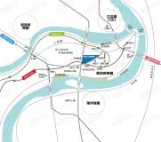 财信渝中城位置交通图