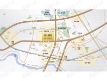 龙湖 东湖高新 春江郦城位置交通图