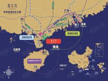 鼎龙湾·海洋王国组团位置交通图