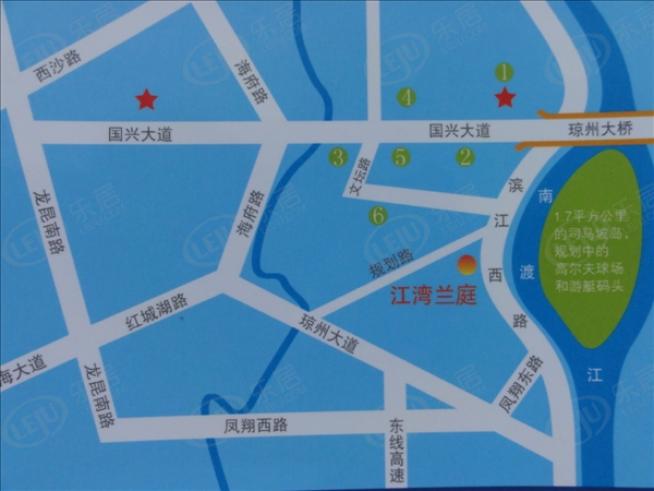 江湾兰庭位置交通图