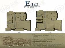联洋丁香苑房型: 复式;  面积段: 258.41 －259.11 平方米;
户型图