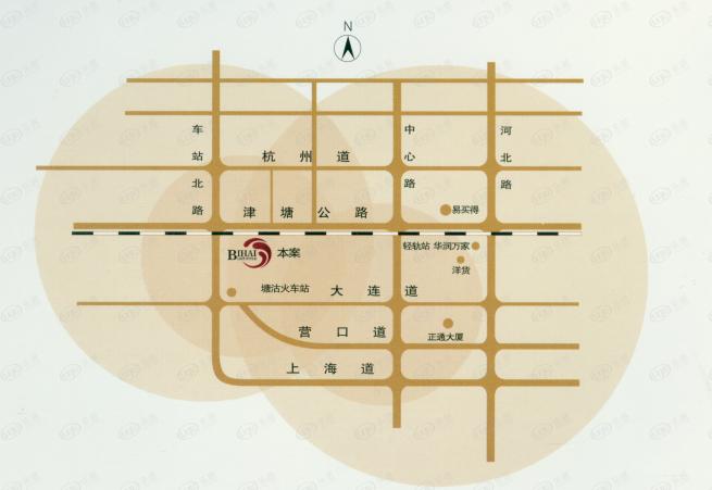 碧海长住位置交通图