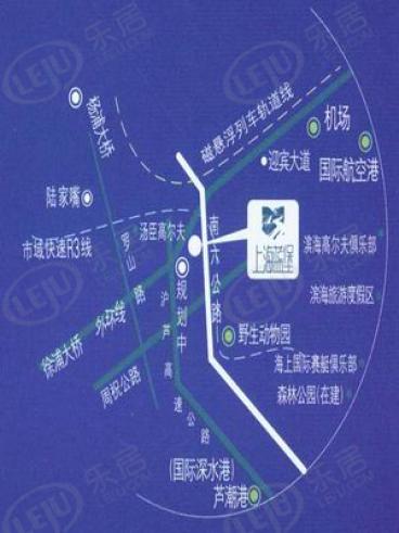 东恒豪园一期位置交通图