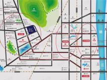 绿地悦澜湾位置交通图