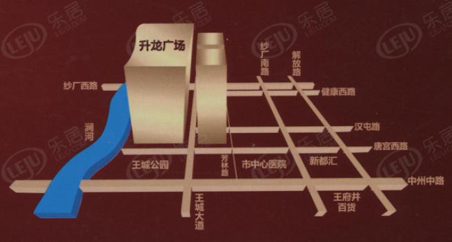 洛阳升龙广场位置交通图