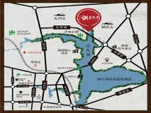 禾田居·湖上院子位置交通图