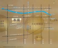 虹桥晶邸位置交通图