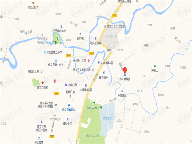 修文碧桂园位置交通图