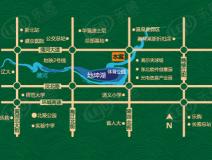 三盛颐景蓝湾位置交通图