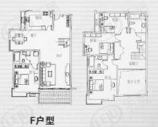 金色雅园（三期）房型: 四房;  面积段: 154 －168 平方米;户型图