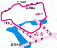 弘基广场位置交通图