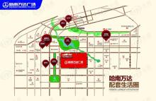 哈南万达广场位置交通图