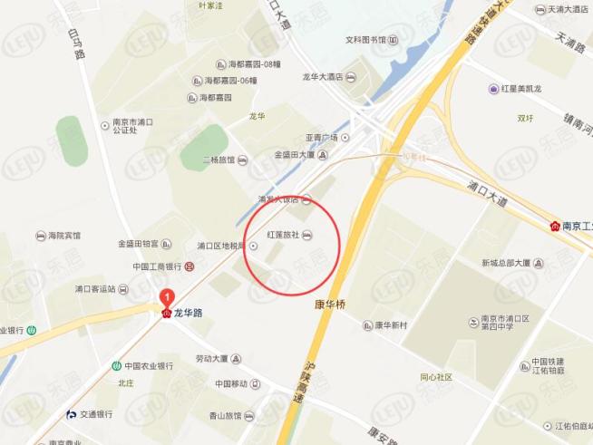 德盈龙华国际广场位置交通图