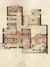 大华蓝郡房型: 叠加别墅;  面积段: 200 －250 平方米;户型图