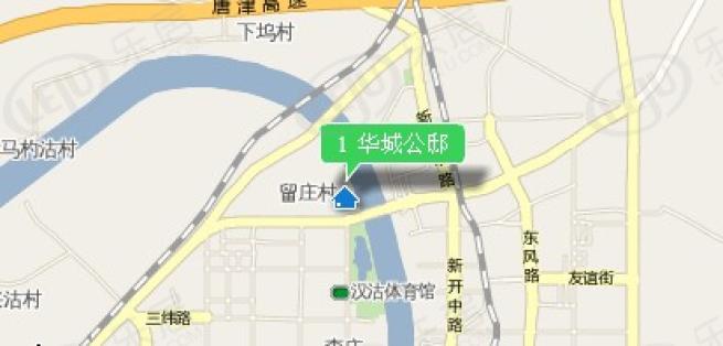 华城公邸位置交通图
