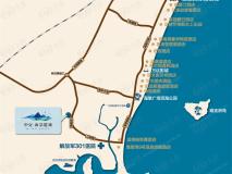 中交·海棠麓湖位置交通图