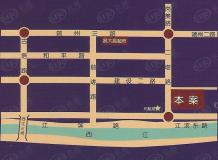 江南美誉位置交通图