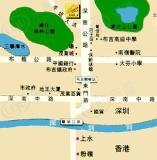 中城康桥花园一期位置交通图