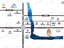 金河湾位置交通图
